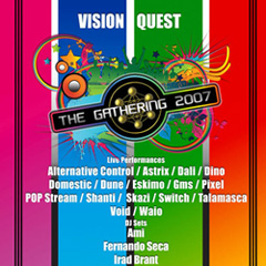 Os Djs Astrix e Skazi estão no DVD The Gathering 2007