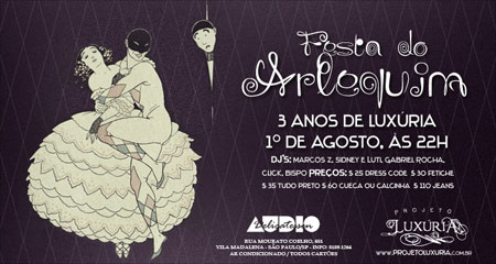 Luxúria - 3 Anos no Audio Delicatessen