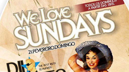 We Love Sundays - Pizza e house music aos domingos