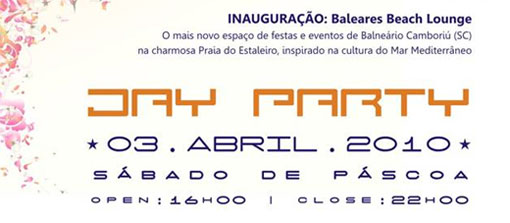 Baleares Beach Lounge - Novo beach club inaugura em Santa Catarina
