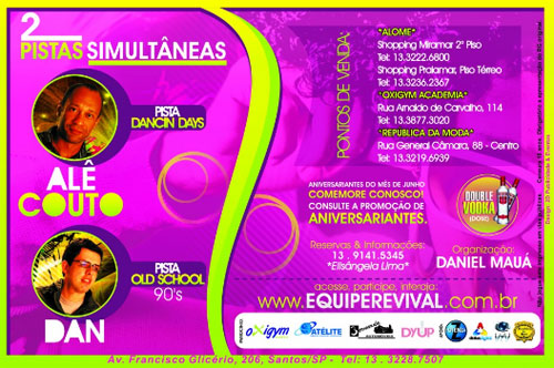 Mega Revival dia 19 de junho na Capital Disco Mega Revival dia 19 de junho na Capital Disco