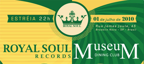 Royal Soul traz Featurecast para estréia de noite quinzenal na Museum Dining Club