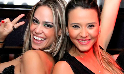 Tháscya e Morgana no Big Brother Brasil 2012
