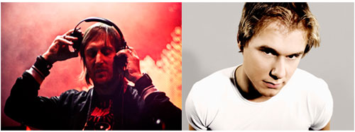 David Guetta e Armin Van Buuren na XXXPERIENCE 16 Anos