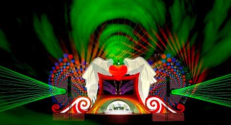 XXXPERIENCE APRESENTA CENOGRAFIA DO PALCO PRINCIPAL